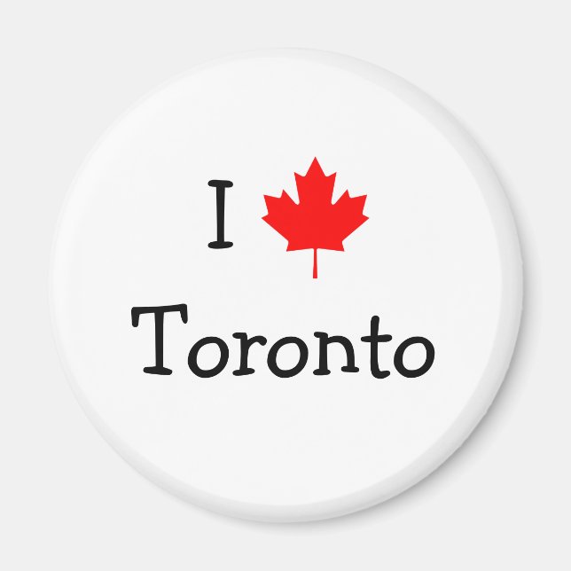 I Liebe Toronto Magnet (Vorne)