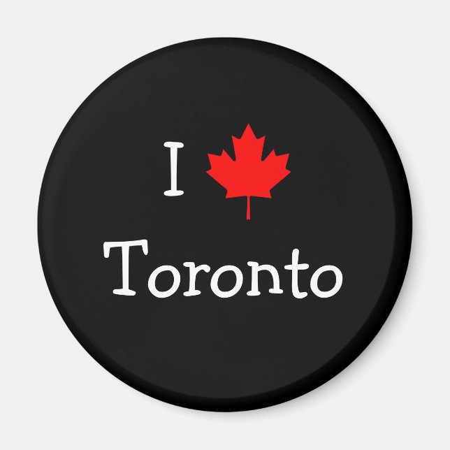 I Liebe Toronto Magnet (Vorne)