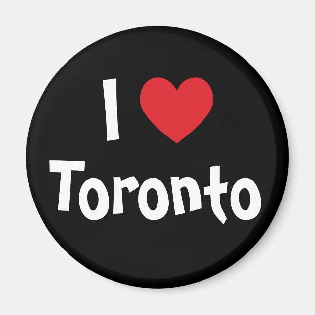 I Liebe Toronto Magnet (Vorne)