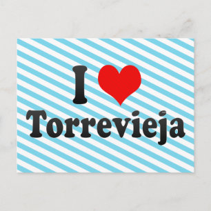 I Liebe Torrevieja, Spanien Postkarte