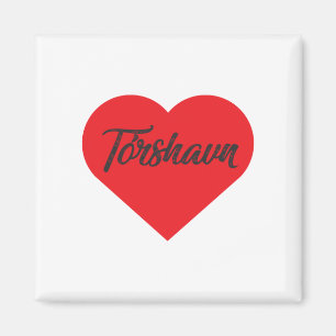 I Liebe Tórshavn - Färöer Magnet