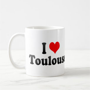 I Liebe Toulouse, Frankreich Tasse