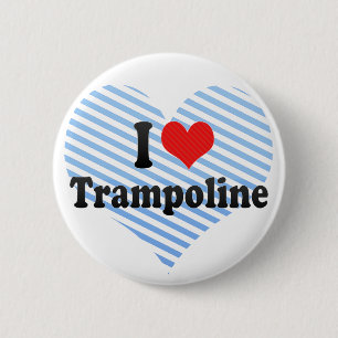 I Liebe-Trampoline Button