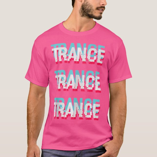 I LIEBE TRANCE T-Shirt (Vorderseite)