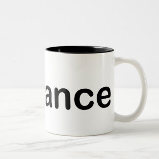 I Liebe-Trance Zweifarbige Tasse