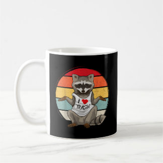 I Liebe Trash Raccoon Racoon Trash Panda Kaffeetasse