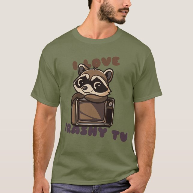 I Liebe Trashy TV T-Shirt (Vorderseite)