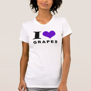 I Liebe Trauben T-Shirt