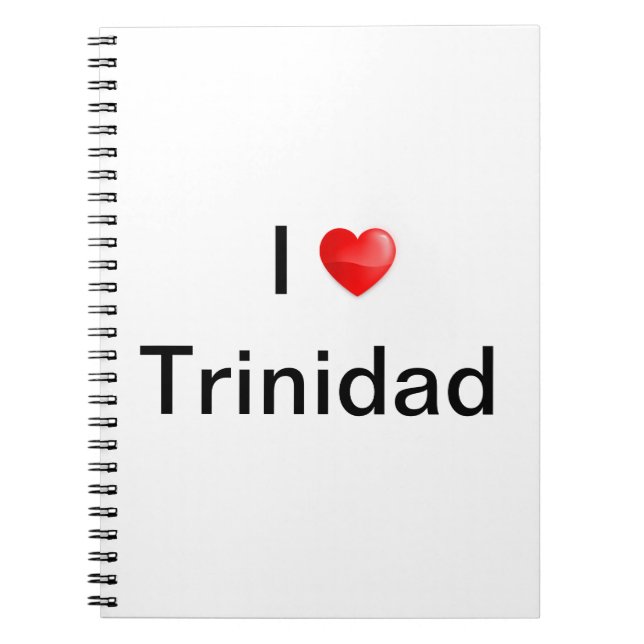 I Liebe Trinidad Notizblock (Vorderseite)