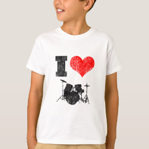 I Liebe-Trommeln T-Shirt