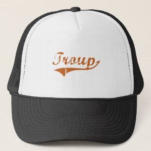 I Liebe Troup Texas Truckerkappe