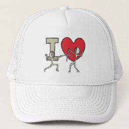 I LIEBE TRUCKERKAPPE