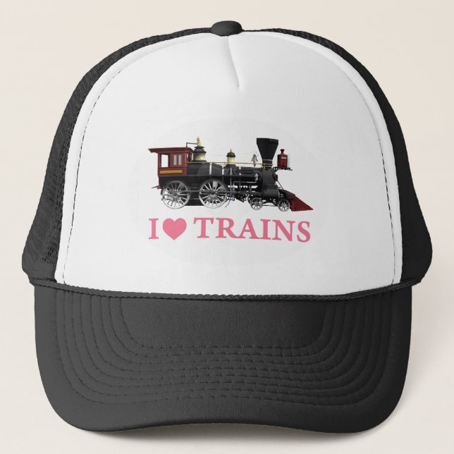 I LIEBE TRUCKERKAPPE (Vorderseite)