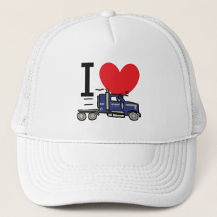 I Liebe Trucking Truckerkappe