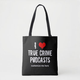 I Liebe True Crime Podcasts benutzerdefinierten Po