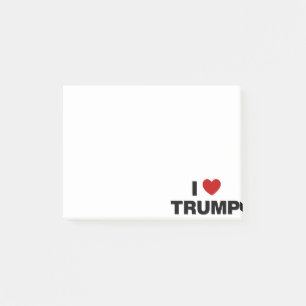 I Liebe Trump Post-it Klebezettel