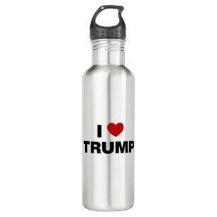 I Liebe Trump Stahlwasserflasche Edelstahlflasche