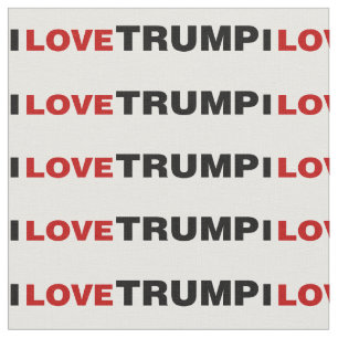 I Liebe Trump Stoff