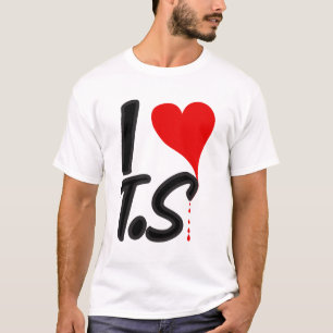 I LIEBE TS   Valentinstag Liebespaare T-Shirt