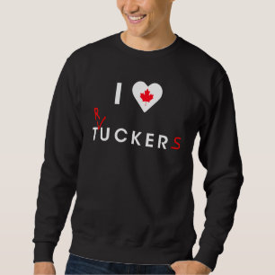 I Liebe Tucker Funny Trucker Freedom Convoy 2022 Sweatshirt