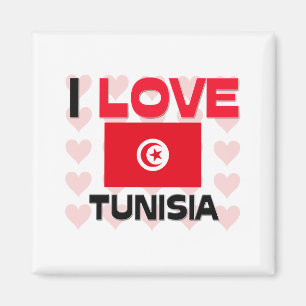I Liebe Tunesien Magnet