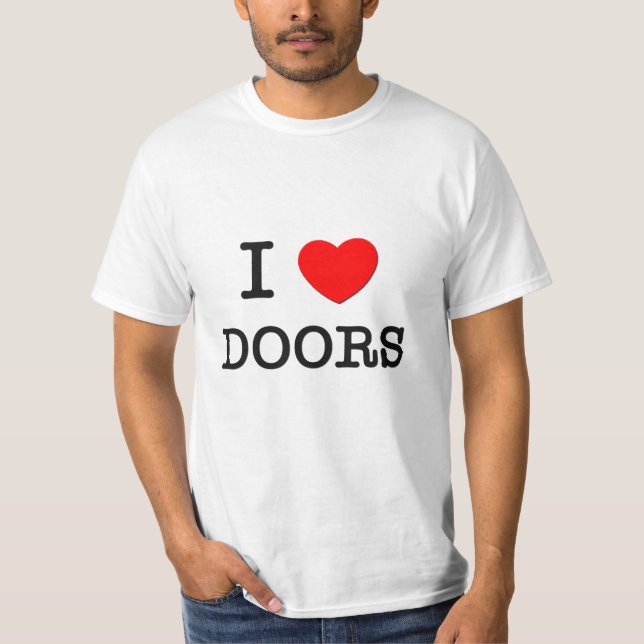 I Liebe-Türen T-Shirt (Vorderseite)