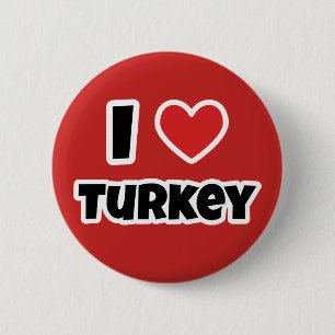 I Liebe Türkei Button