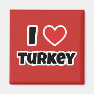 I Liebe Türkei Magnet
