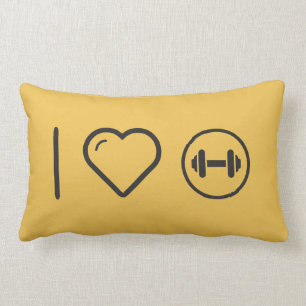 I Liebe-TurnhalleBarbels Lendenkissen