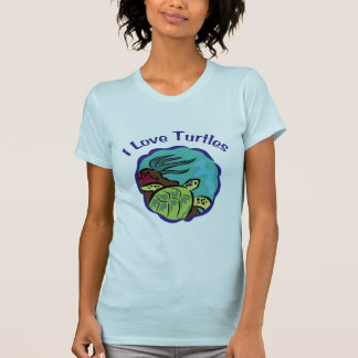 I Liebe Turtles T-Shirts