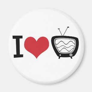 I LIEBE TV MAGNET