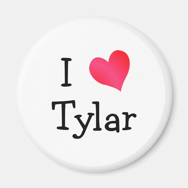 I Liebe Tylar Magnet (Vorne)