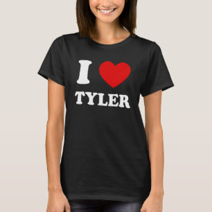I Liebe Tyler I Heart Tyler Funny Tyler T-Shirt