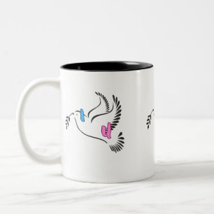 I Liebe U Geschenk für dich Zweifarbige Tasse