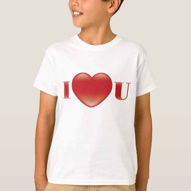 I_LIEBE_U T-Shirt (Vorderseite)