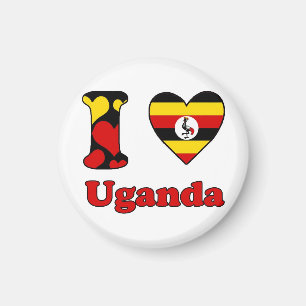 I Liebe Uganda Magnet