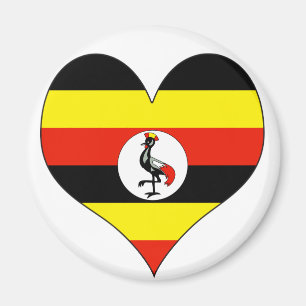 I Liebe Uganda Magnet
