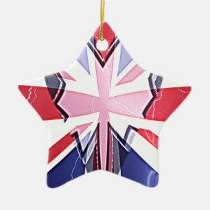 "I Liebe UK" Art Print Keramikornament