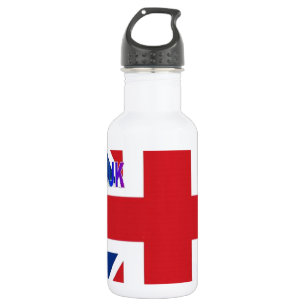 I Liebe UK Art Print Trinkflasche