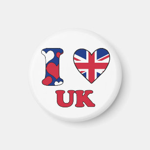 I LIEBE UK MAGNET