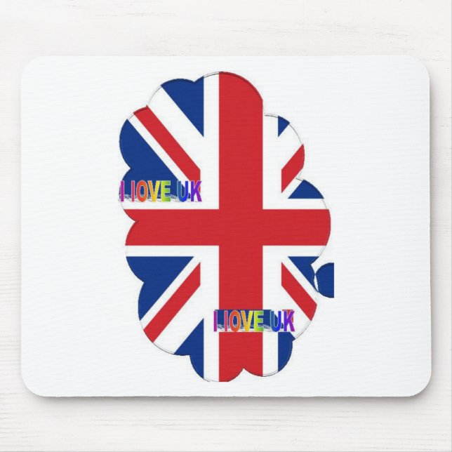 I LIEBE UK MOUSEPAD (Vorne)