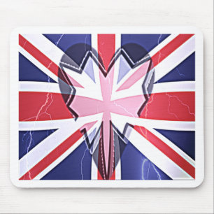 I LIEBE UK MOUSEPAD