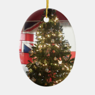 I Liebe UK Time Keramikornament