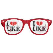 I Liebe Uke Party Shades