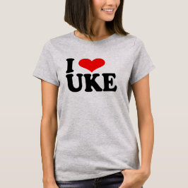 I Liebe Uke Ukulele T Shirt