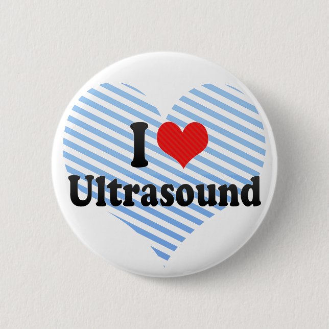 I Liebe-Ultraschall Button (Vorderseite)