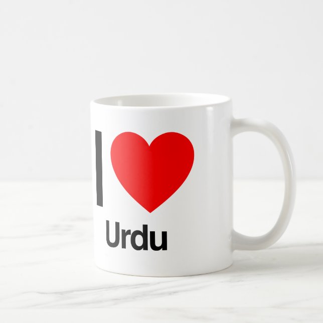 i Liebe urdu Tasse (Rechts)
