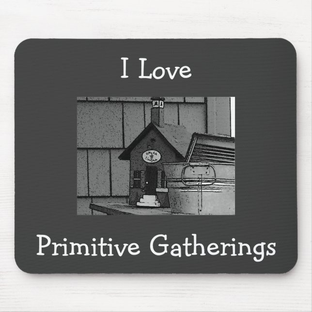 I Liebe, ursprüngliche Ansammlungen Mousepad (Vorne)