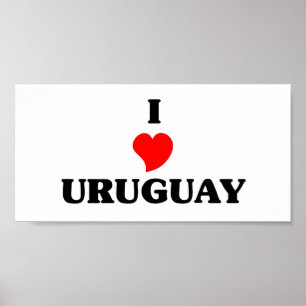 I Liebe Uruguay Poster