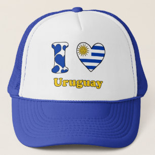 I Liebe Uruguay Truckerkappe